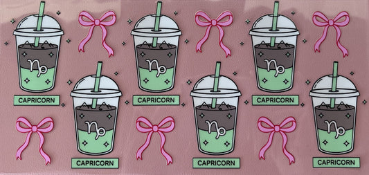 UV DTF wrap zodiac drinks