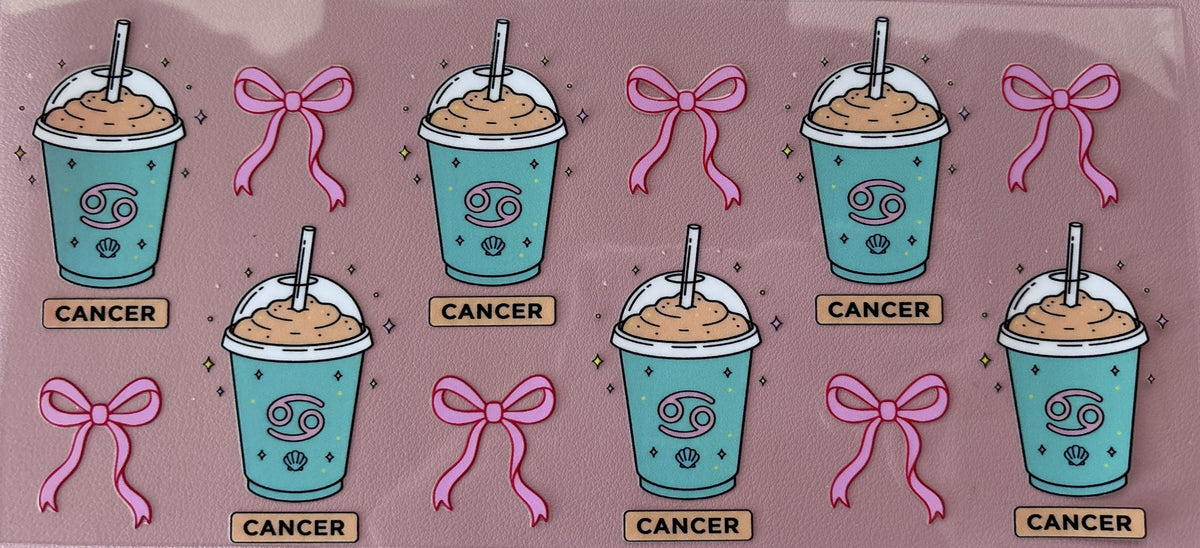 UV DTF wrap zodiac drinks