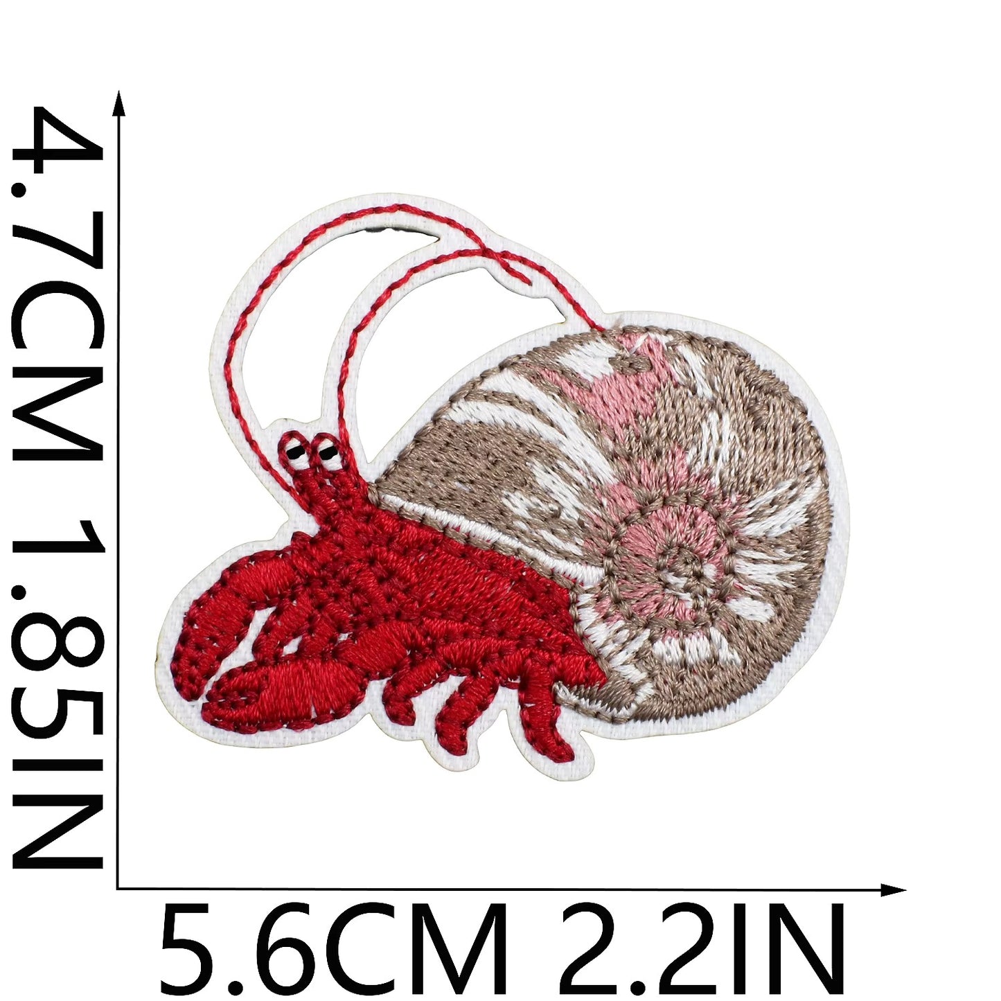 lobster sea coastal cowgirl western patch for hat tote