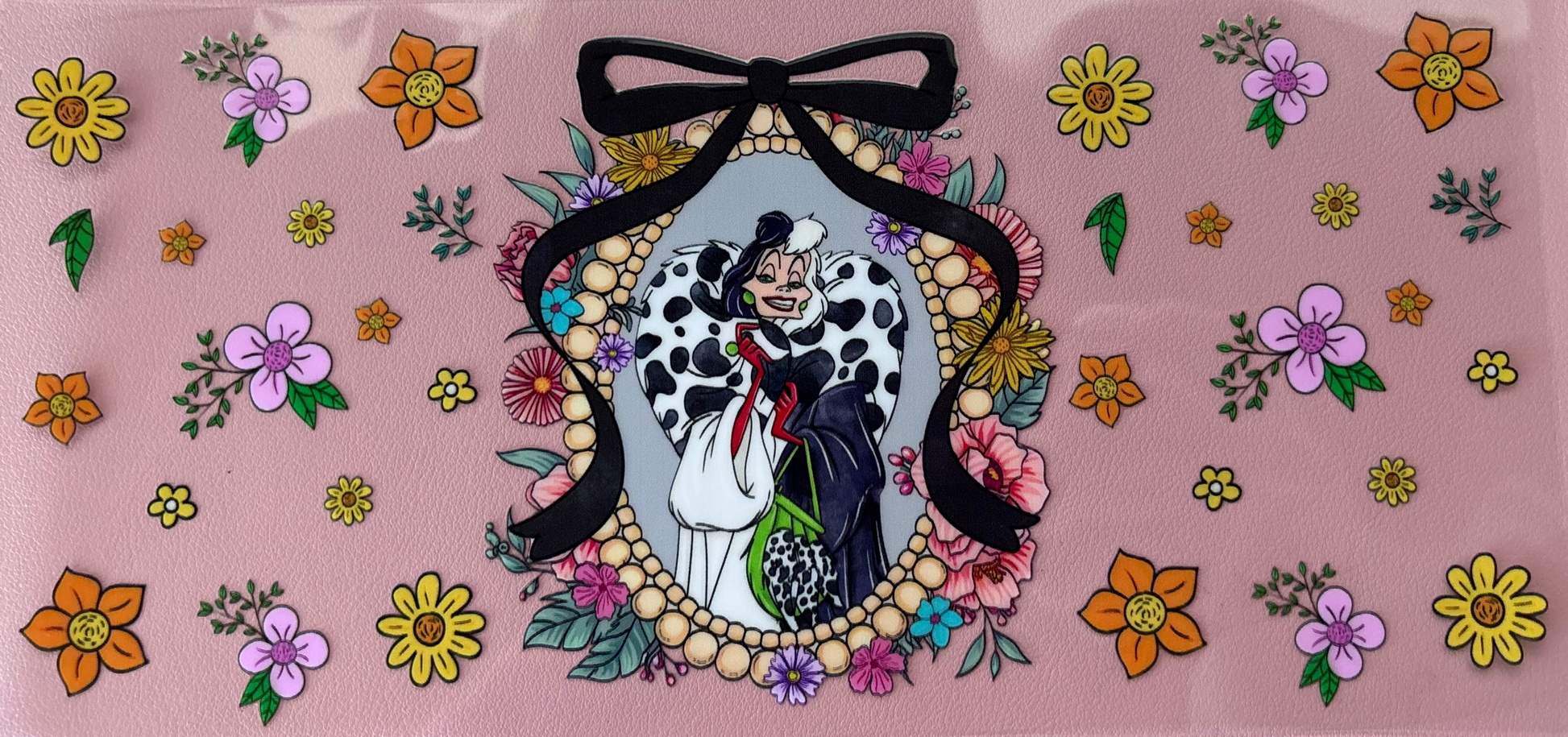 uv def wrap floral and dalmation villain