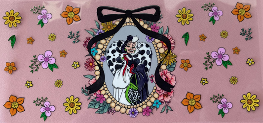 uv def wrap floral and dalmation villain